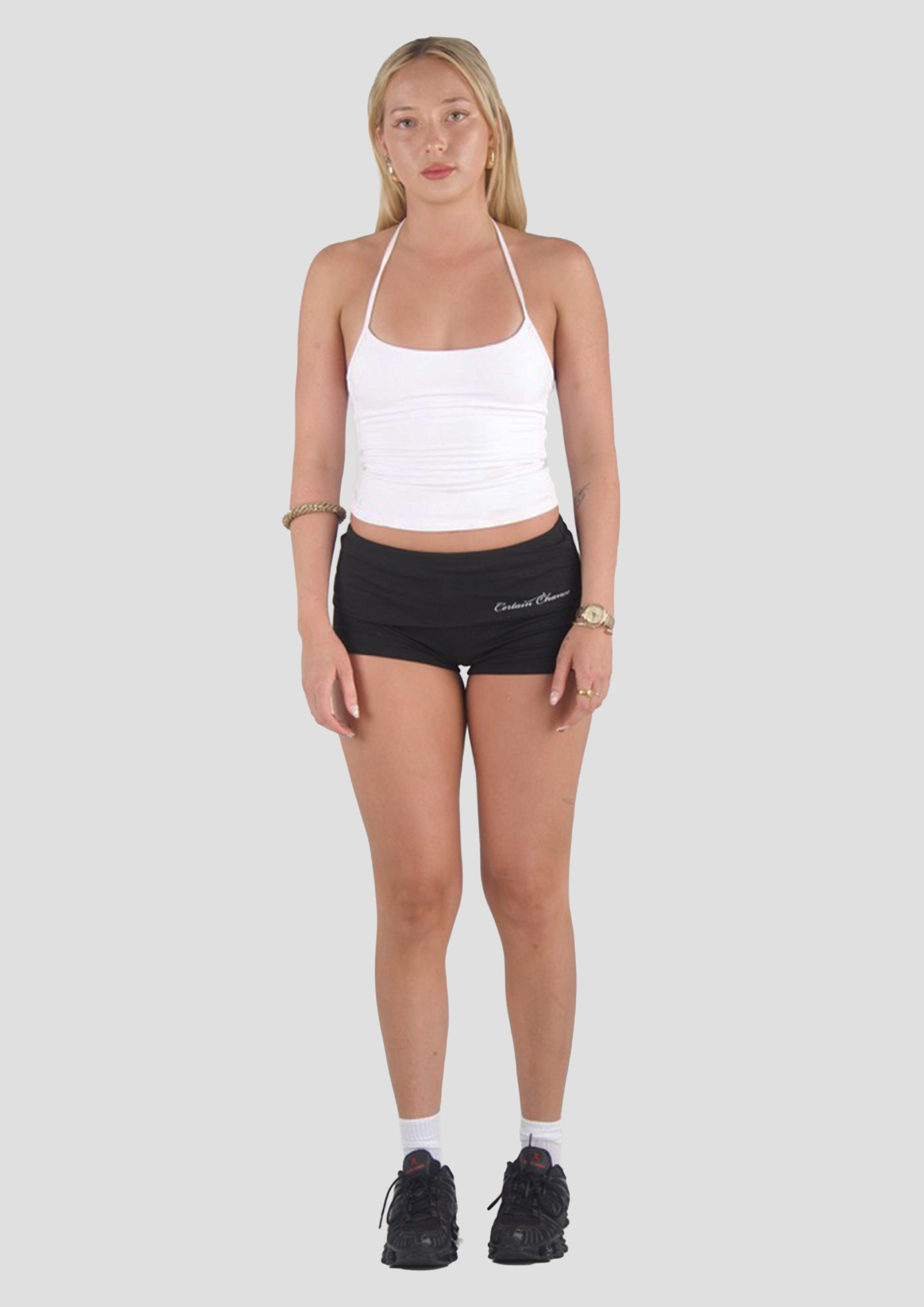 8-BALL MICRO SHORTS - Black