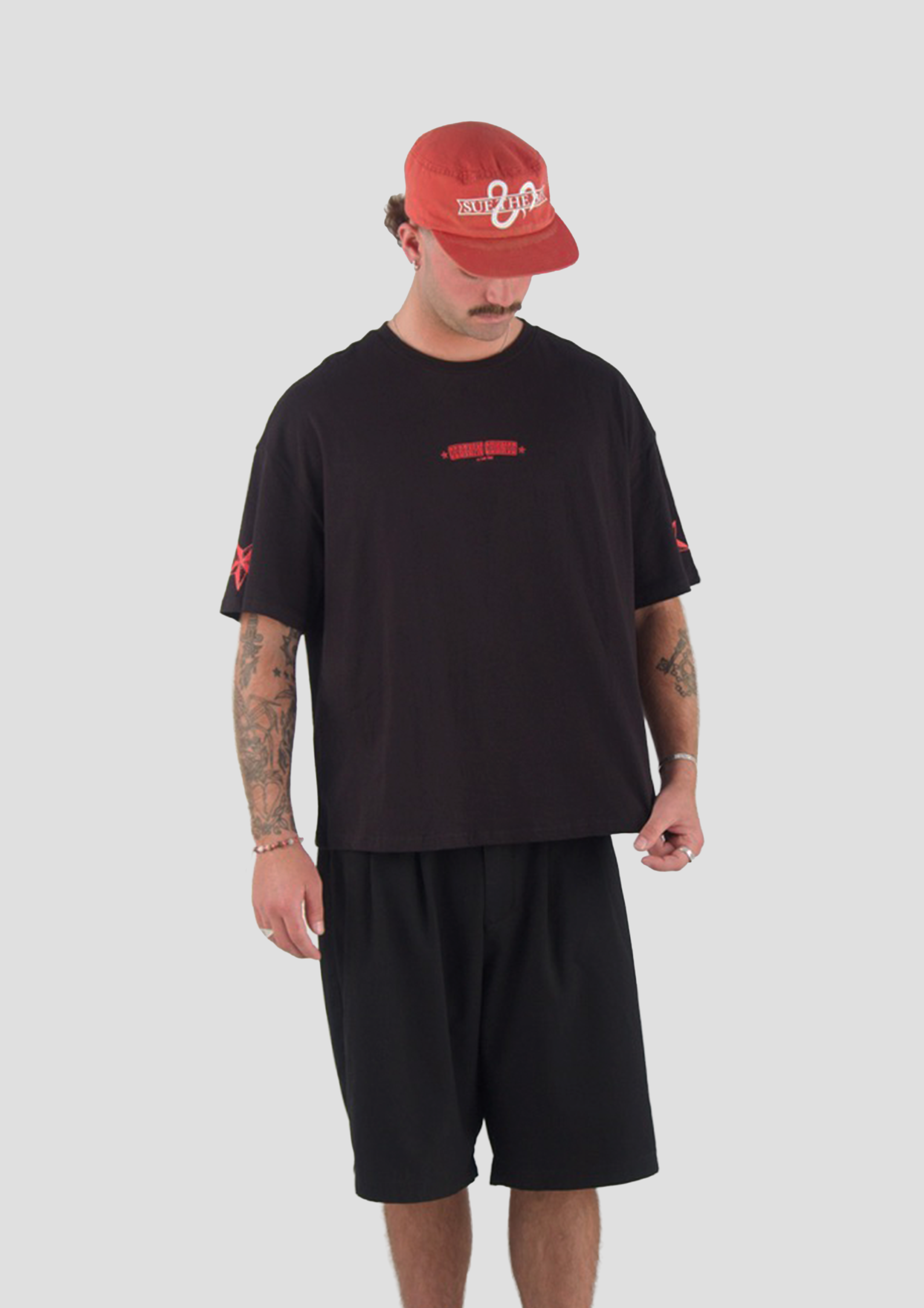 NOT MY FIRST RODEO TEE - Black