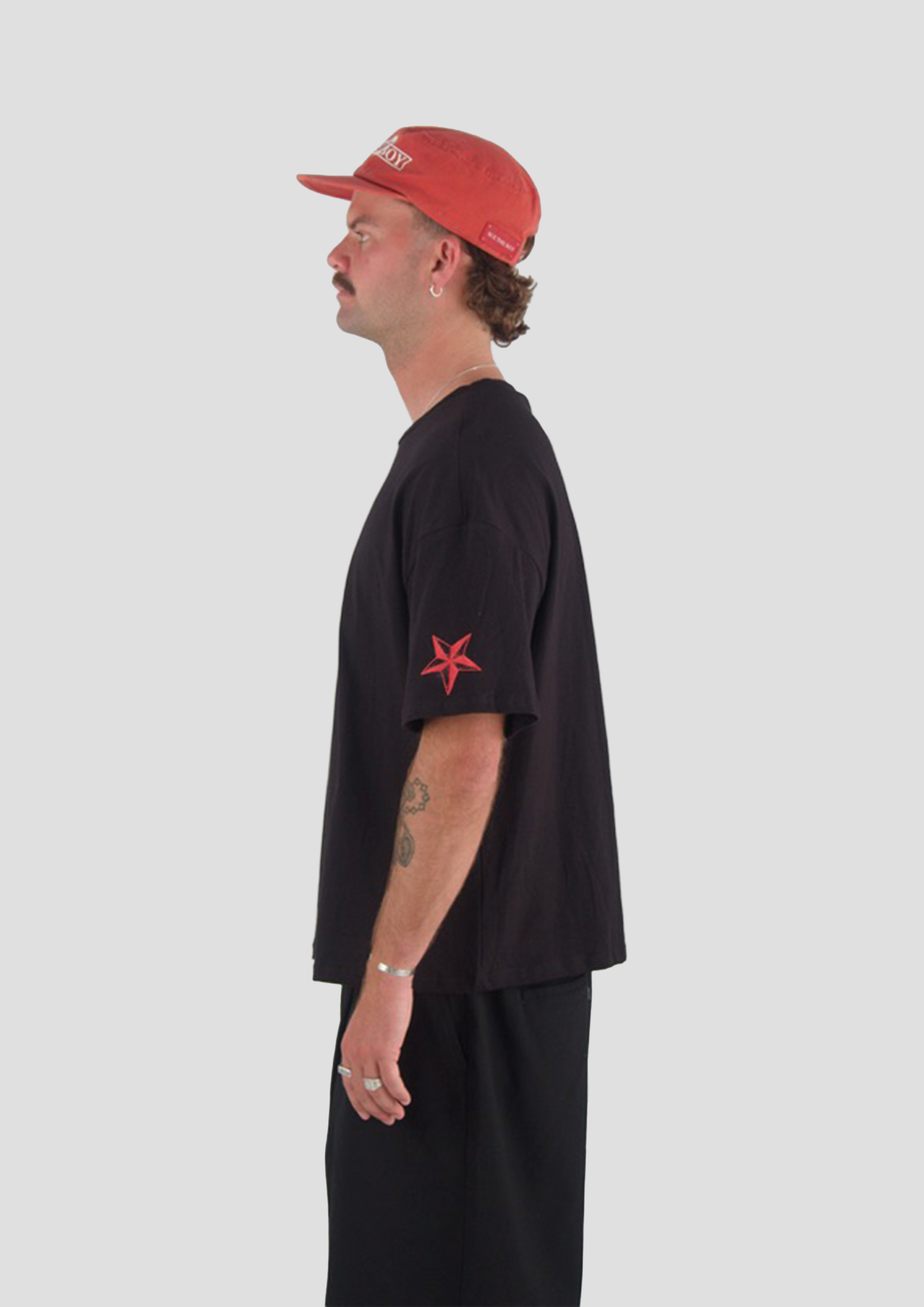 NOT MY FIRST RODEO TEE - Black