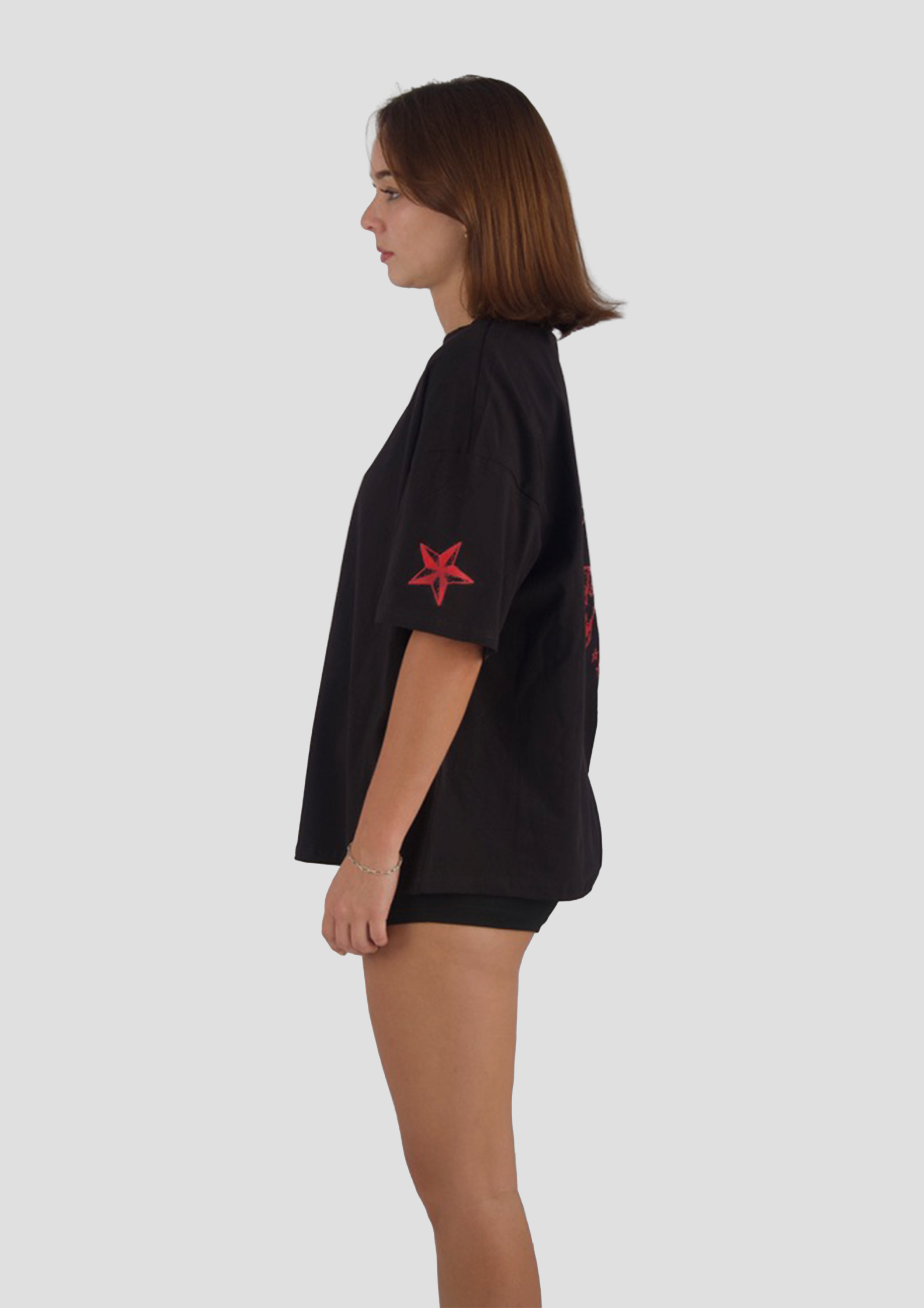 NOT MY FIRST RODEO TEE - Black