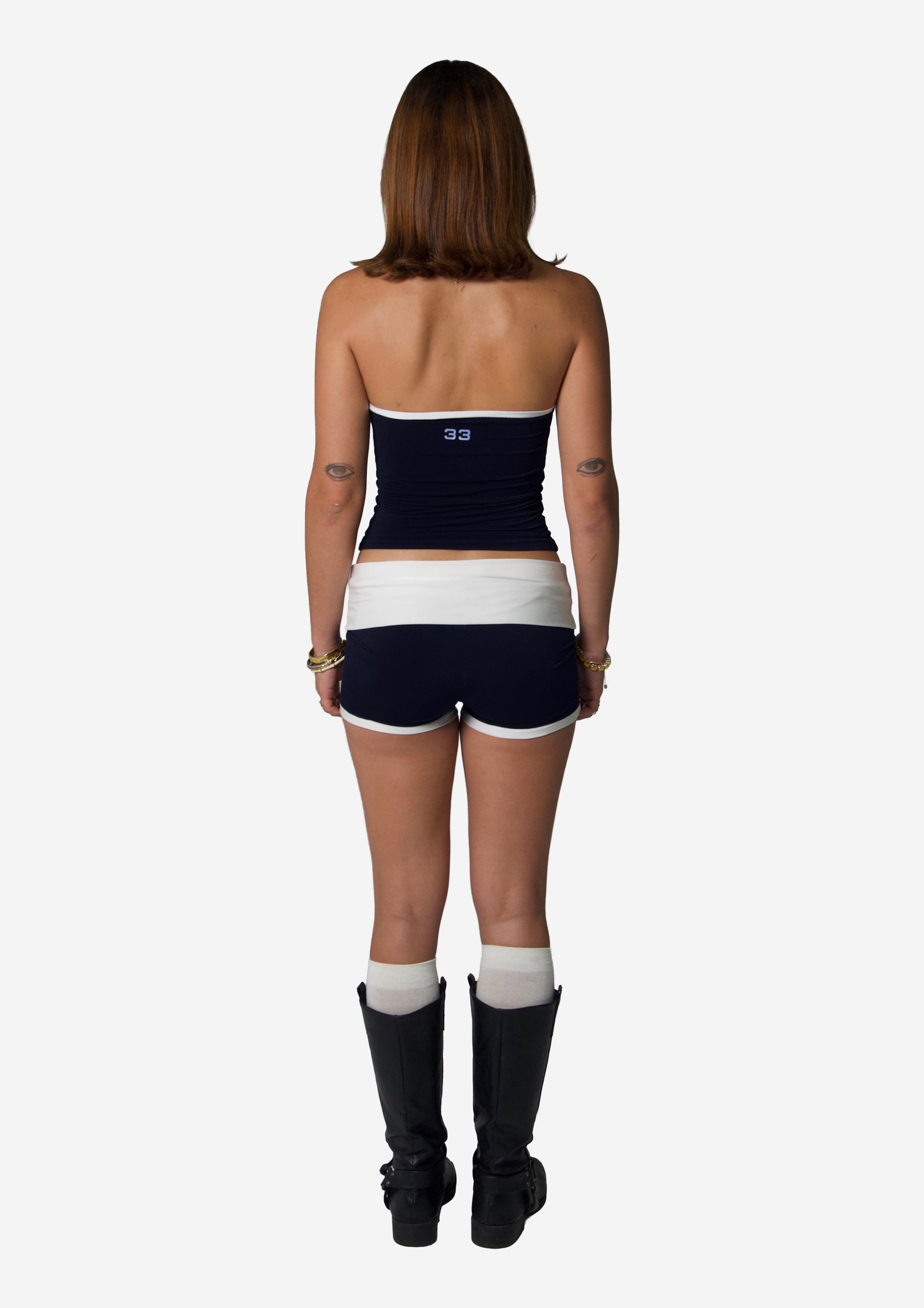 HAND MADE TEMPO SHORTS NAVY