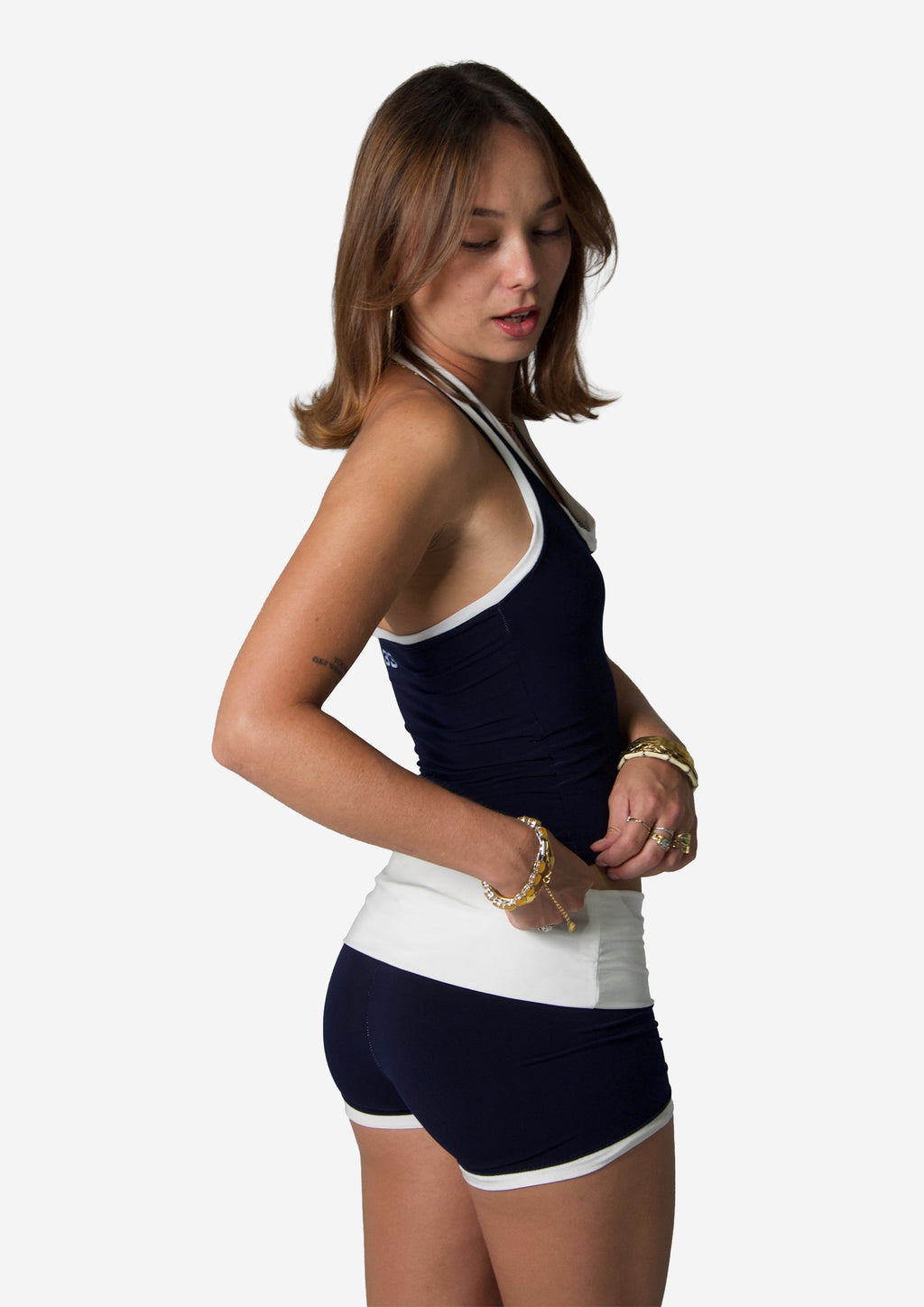 HAND MADE TEMPO SHORTS NAVY