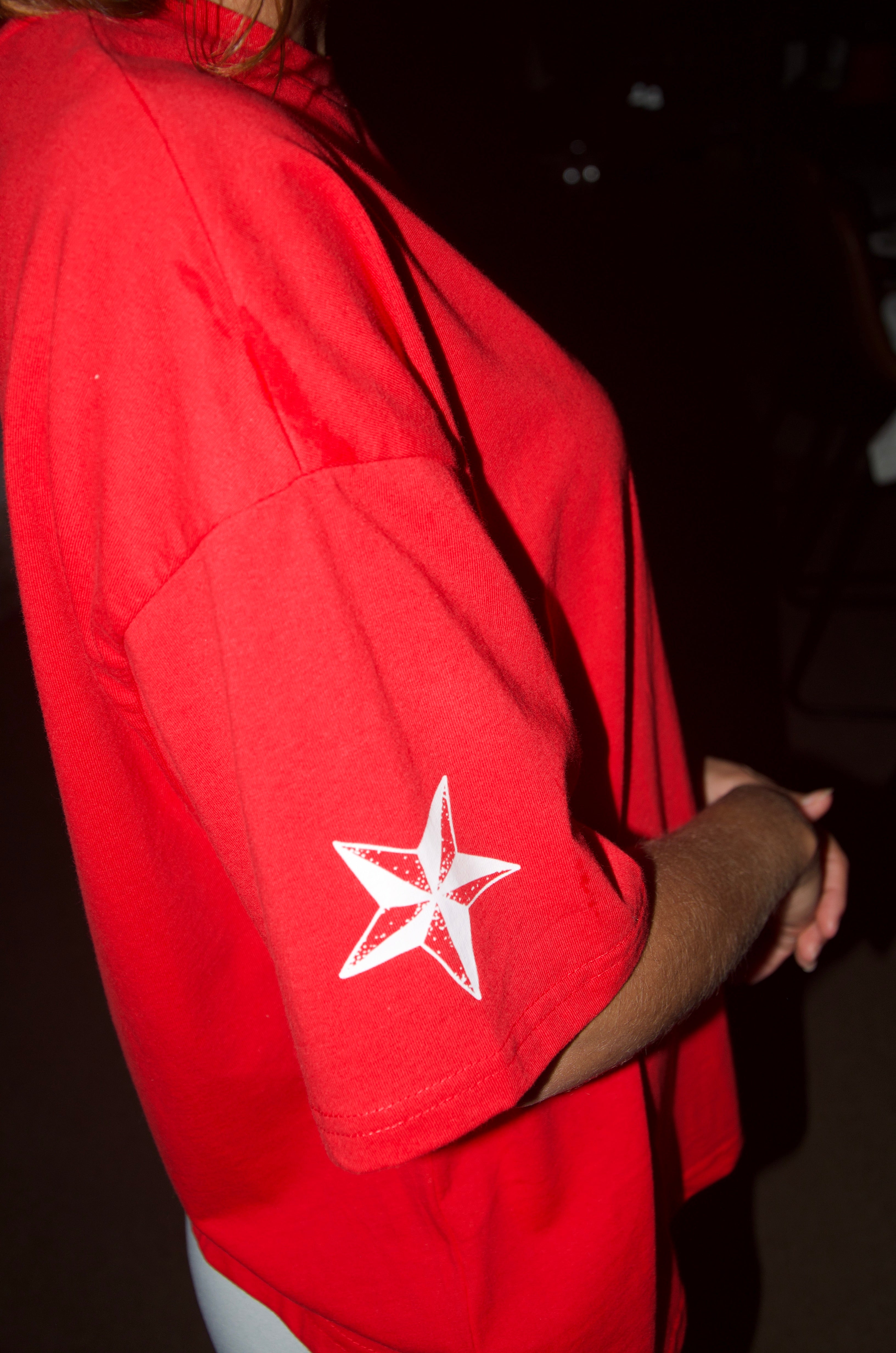 NOT MY FIRST RODEO TEE - Red