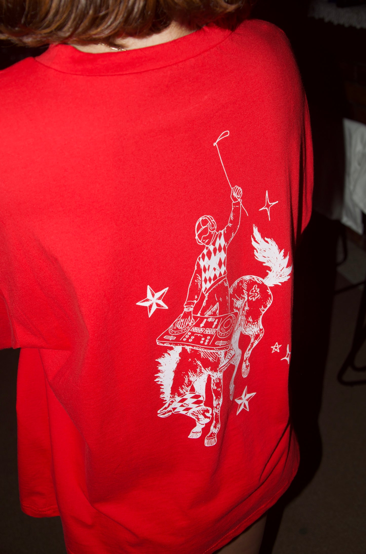 NOT MY FIRST RODEO TEE - Red