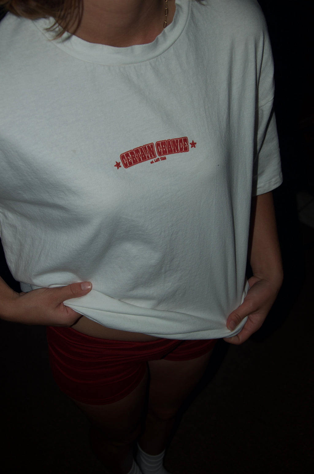 NOT MY FIRST RODEO TEE - White