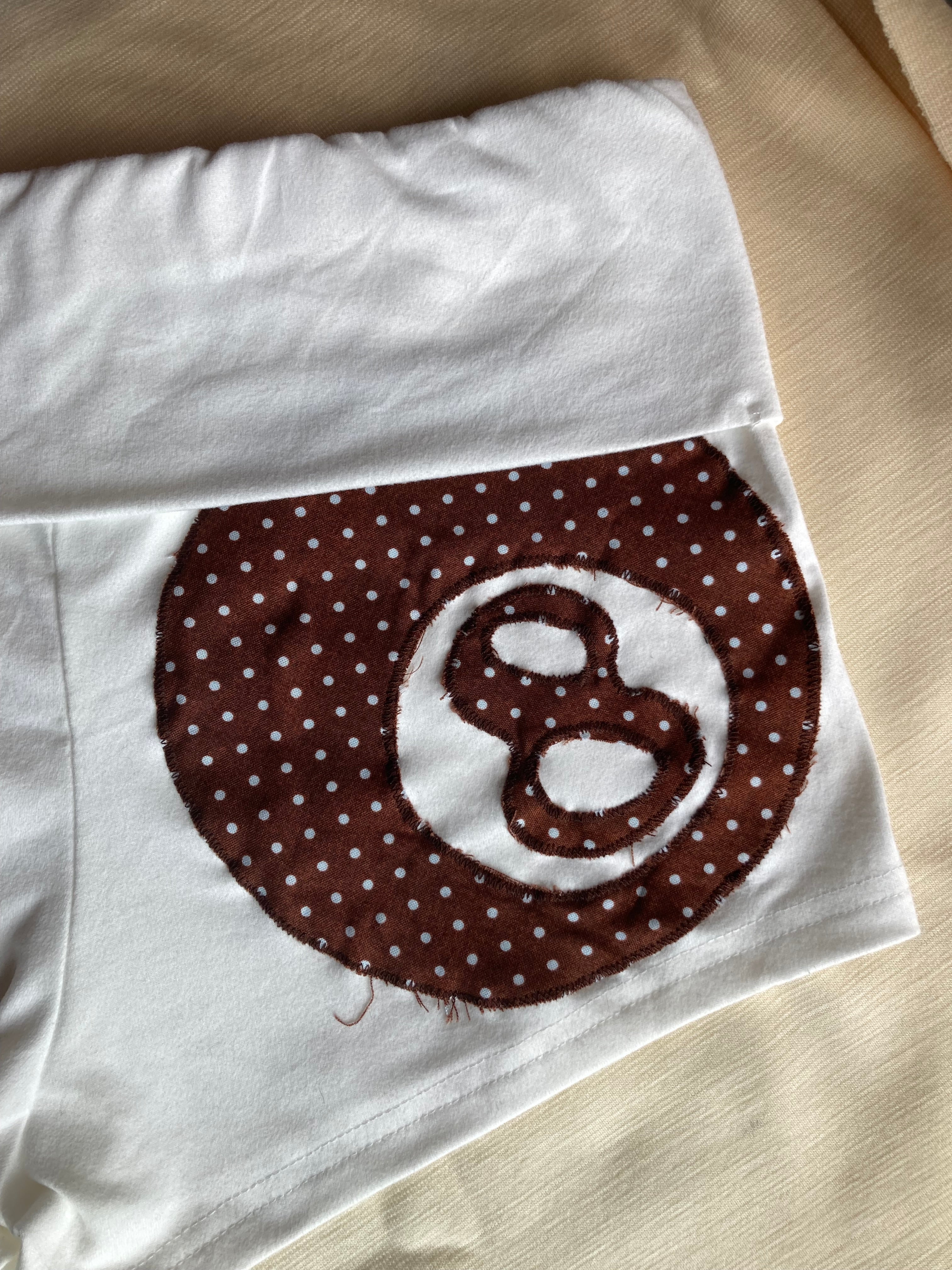 8-BALL MICRO SHORTS - White