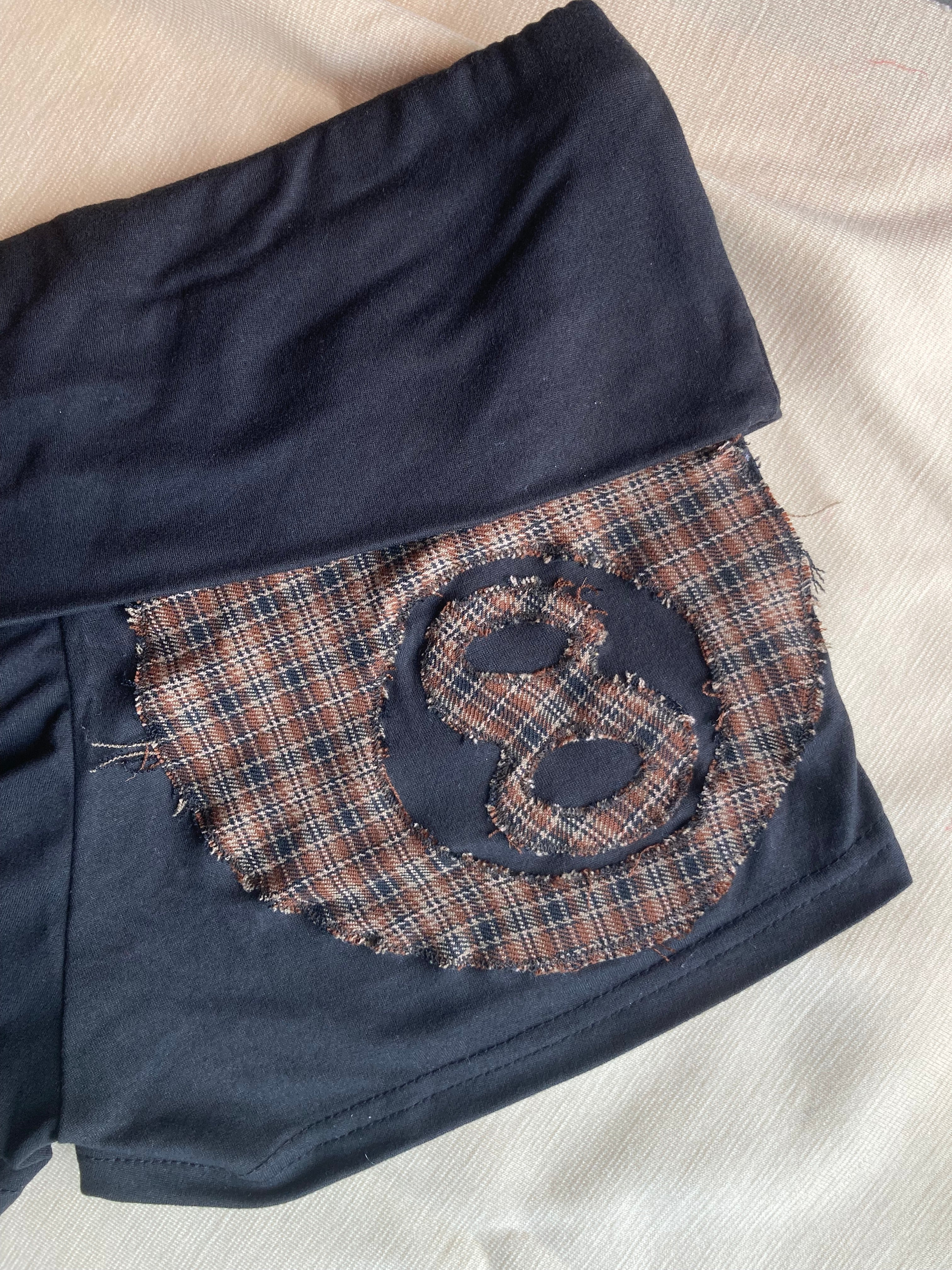 8-BALL MICRO SHORTS - Black