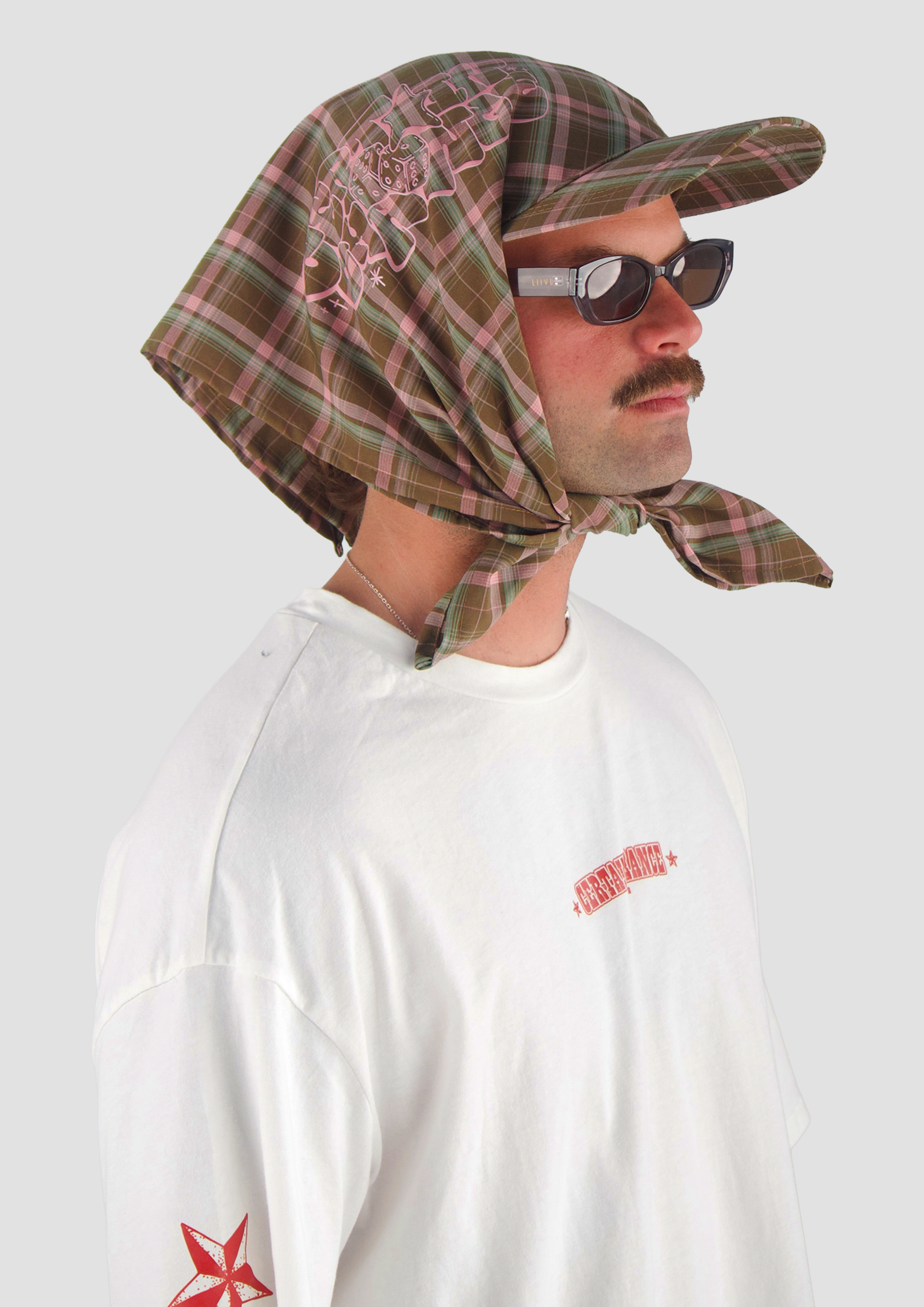 PLAID GRAFF CAP