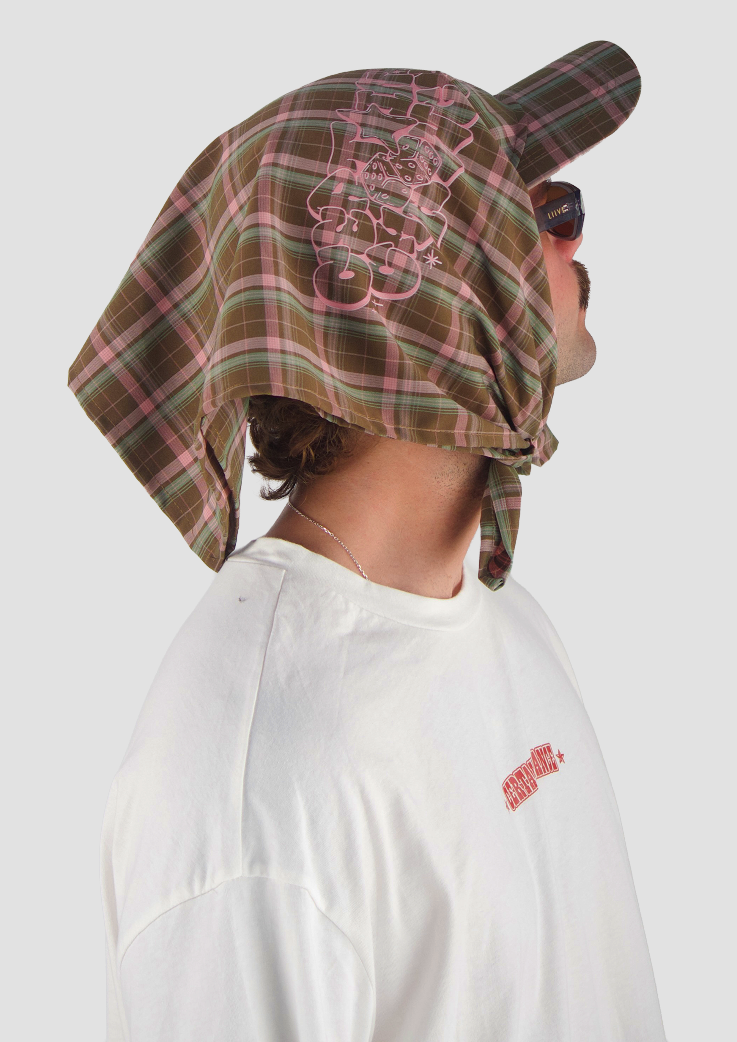 PLAID GRAFF CAP