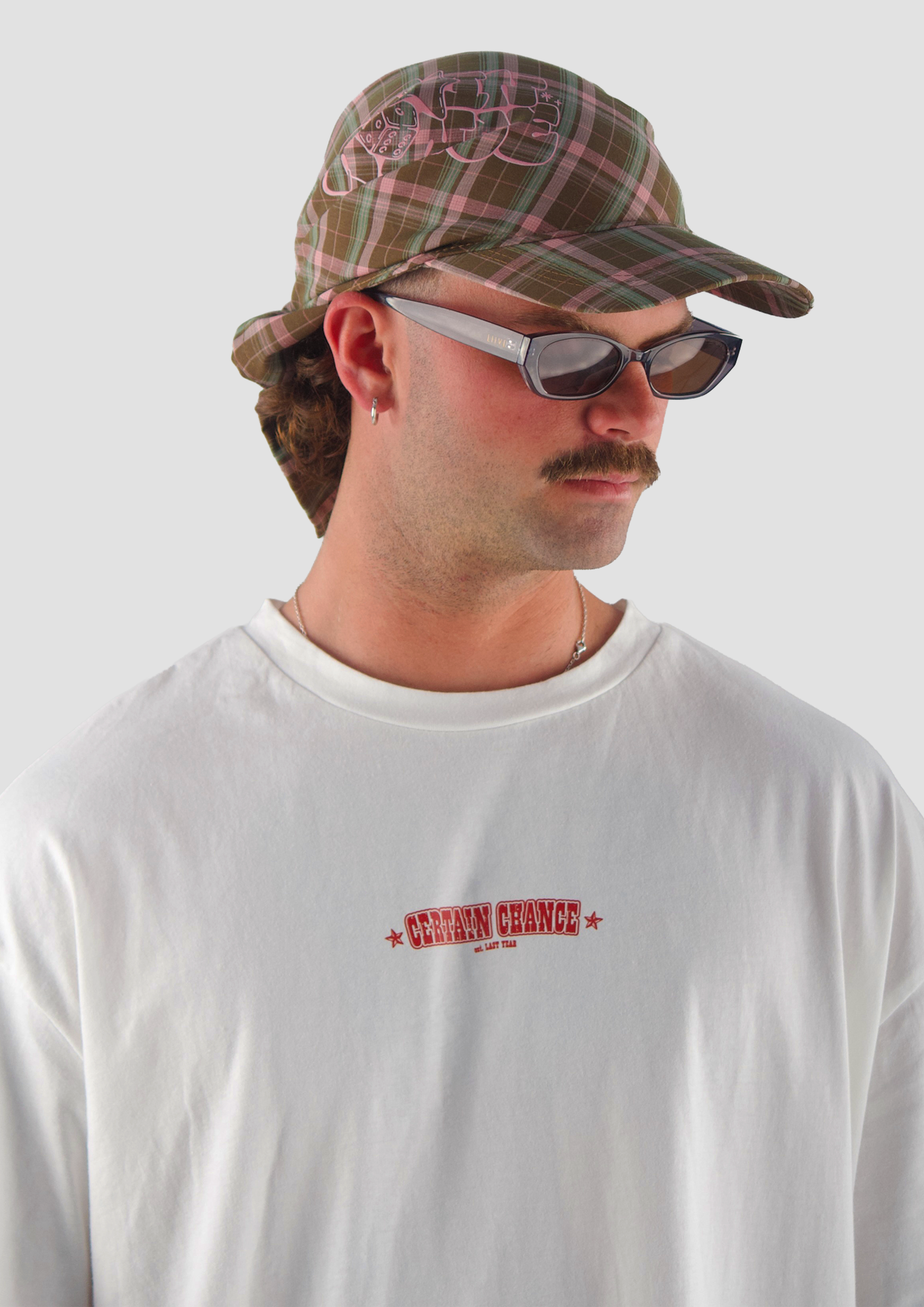 PLAID GRAFF CAP
