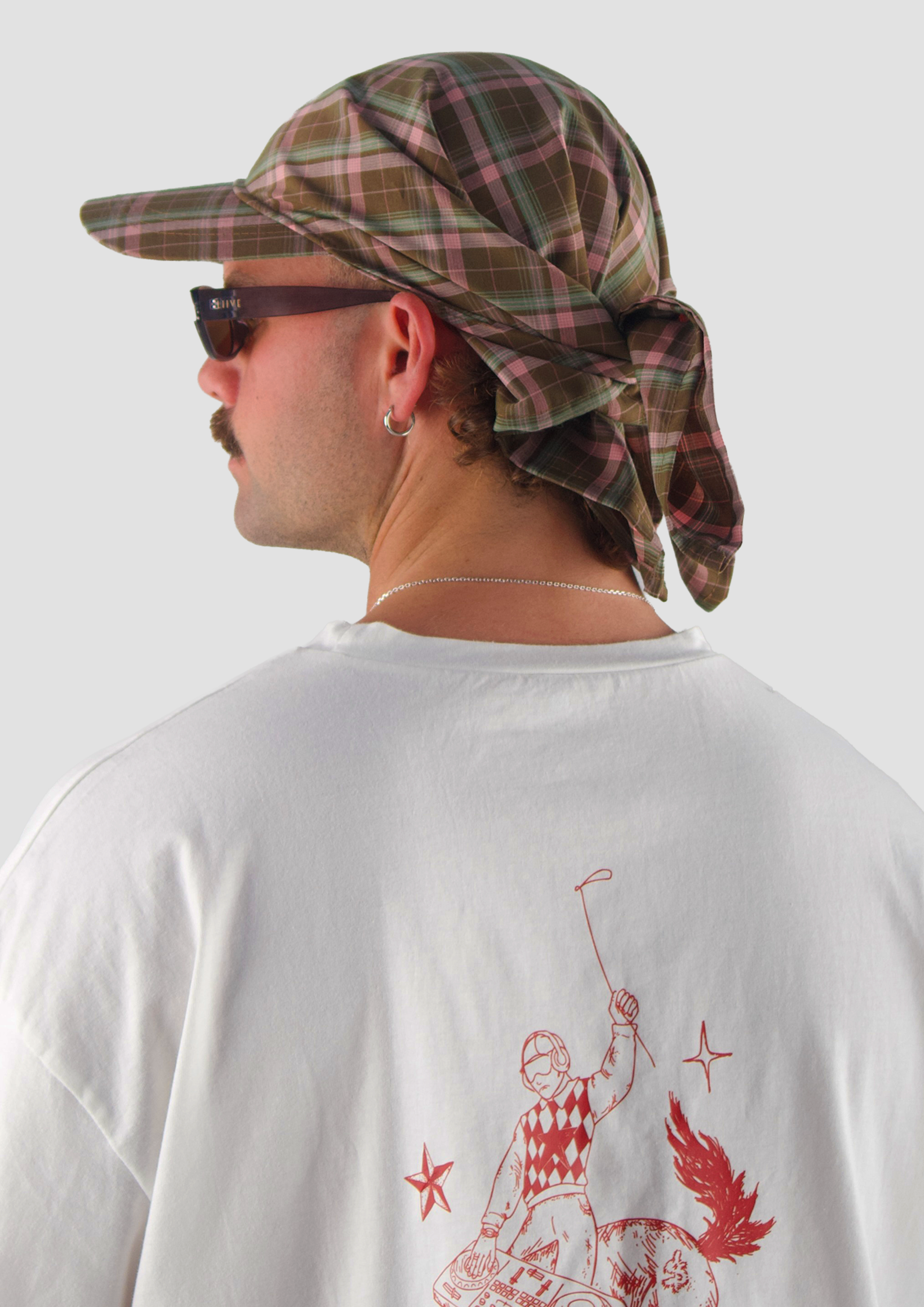 PLAID GRAFF CAP