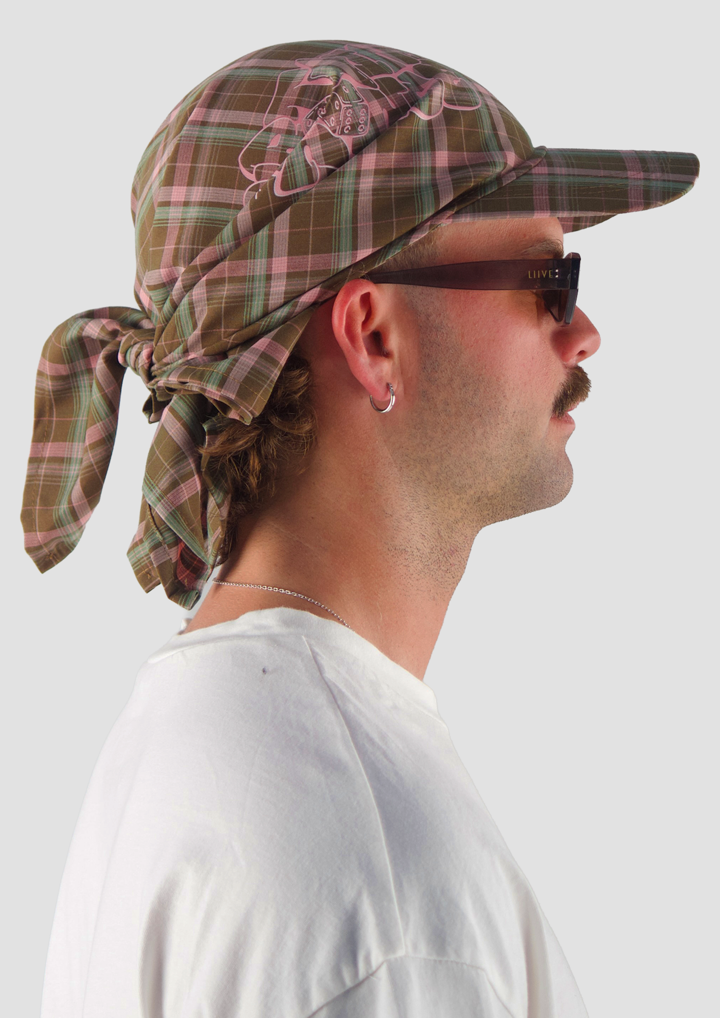 PLAID GRAFF CAP