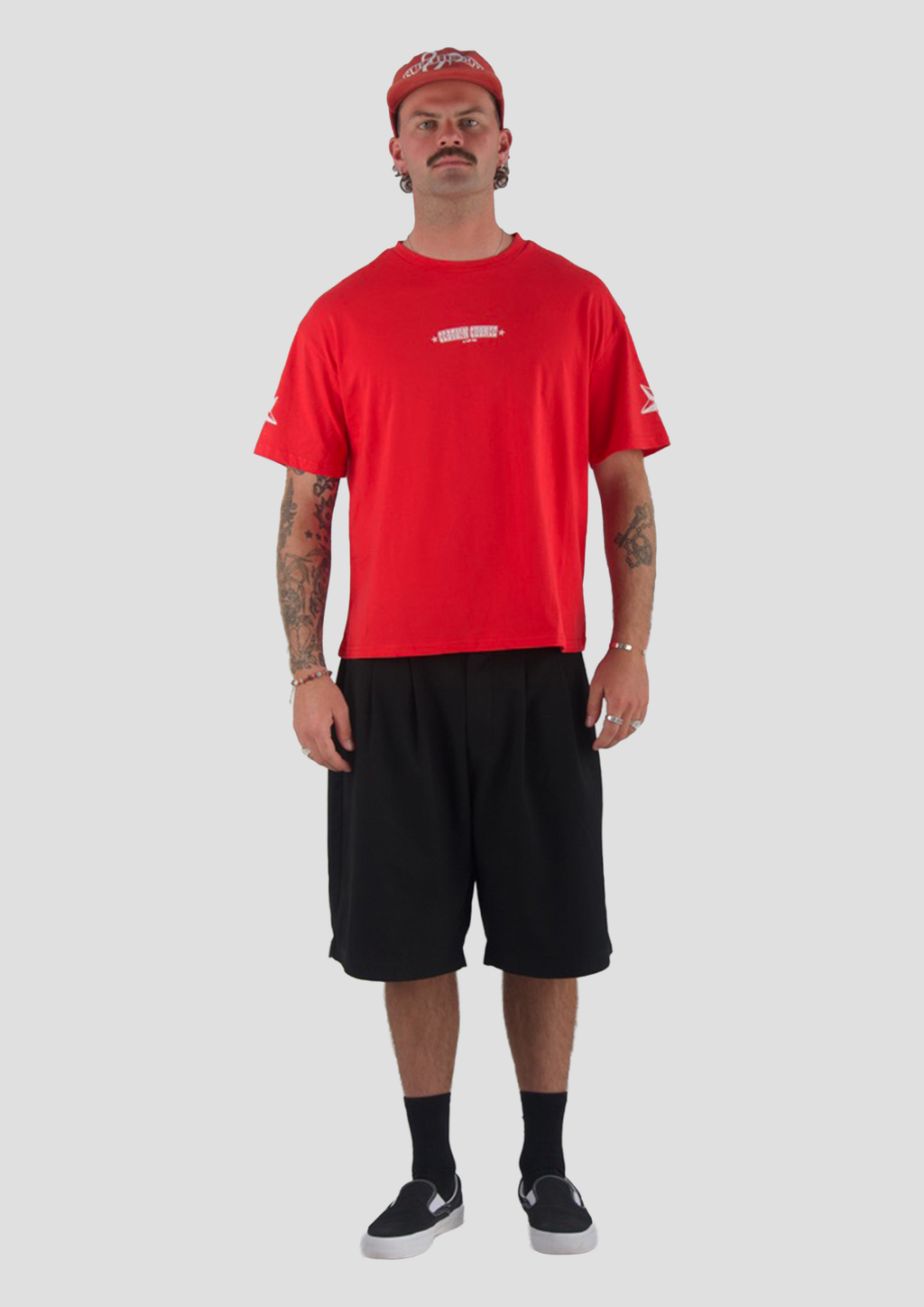 NOT MY FIRST RODEO TEE - Red