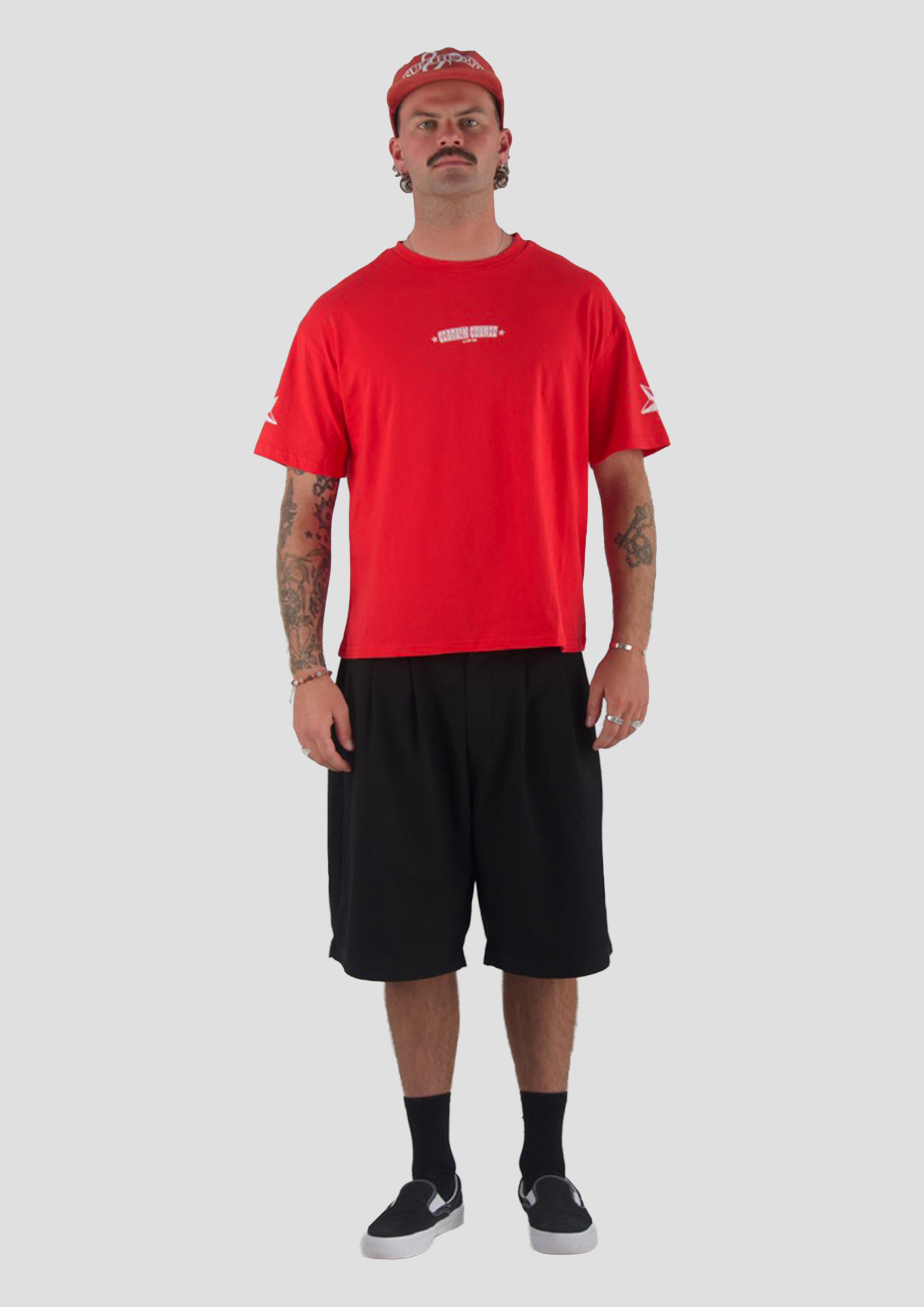 NOT MY FIRST RODEO TEE - Red