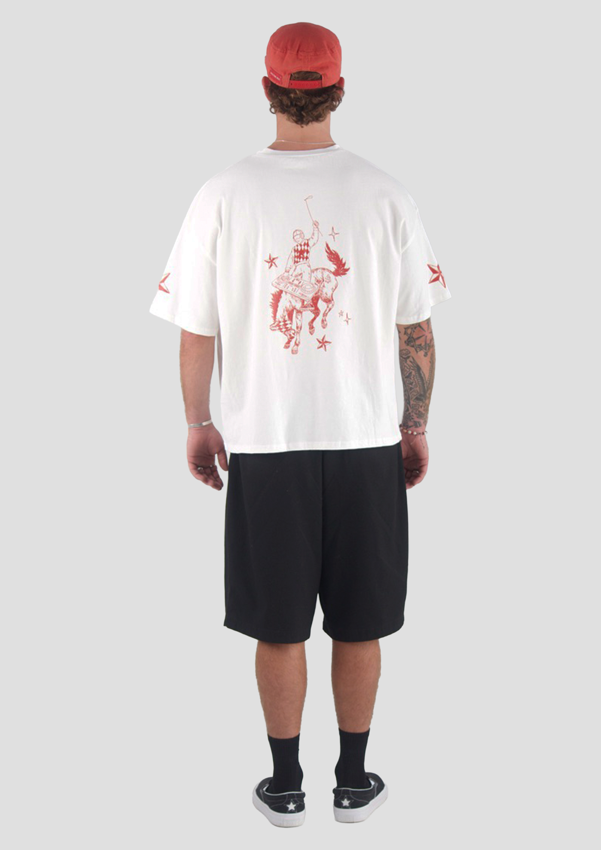 NOT MY FIRST RODEO TEE - White